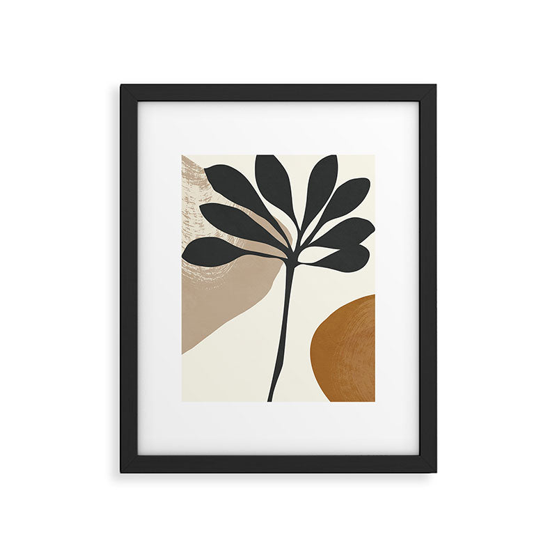 Abstract Art Plant2 Framed Art Print Gallery Image 5