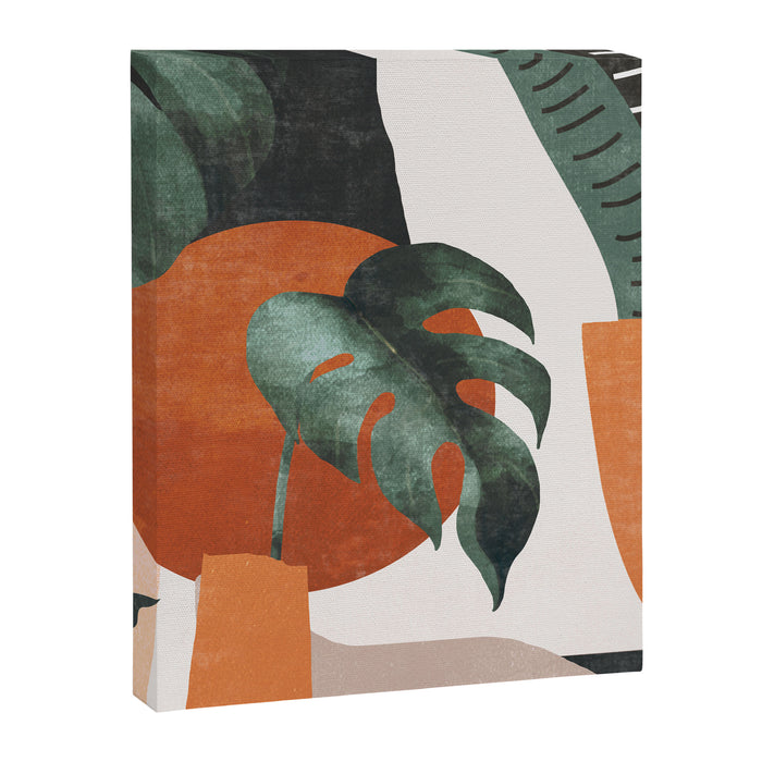 Abstract Art Plants Canvas Print Gallery Image 1