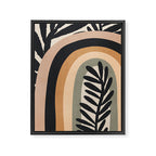 Abstract Art Rainbow 2 Framed Canvas Print Gallery Image 6