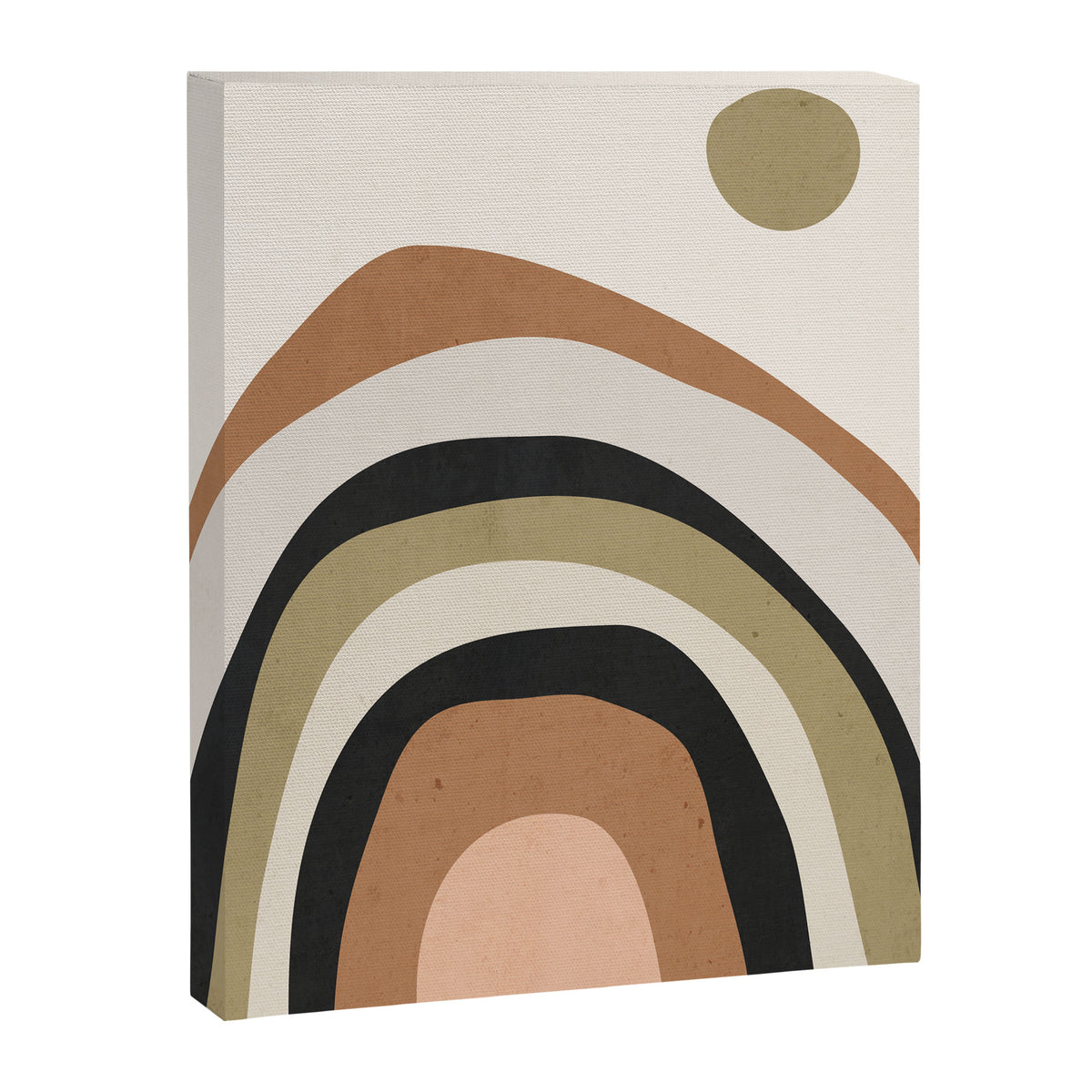 Abstract Art Rainbow 3 Canvas Print Gallery Image 6