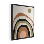 Abstract Art Rainbow 3 Framed Canvas Print Gallery Image 2