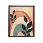 Abstract Art Rainbow 6 Framed Canvas Print Gallery Image 6