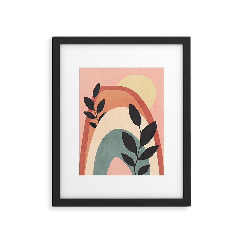 Abstract Art Rainbow 6 Framed Art Print Gallery Image 5