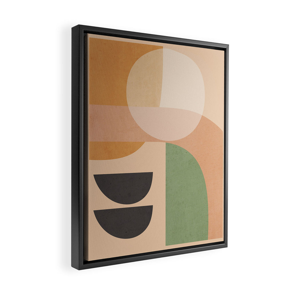 Abstract Art / Shapes 12 Framed Canvas Print Gallery Image 2