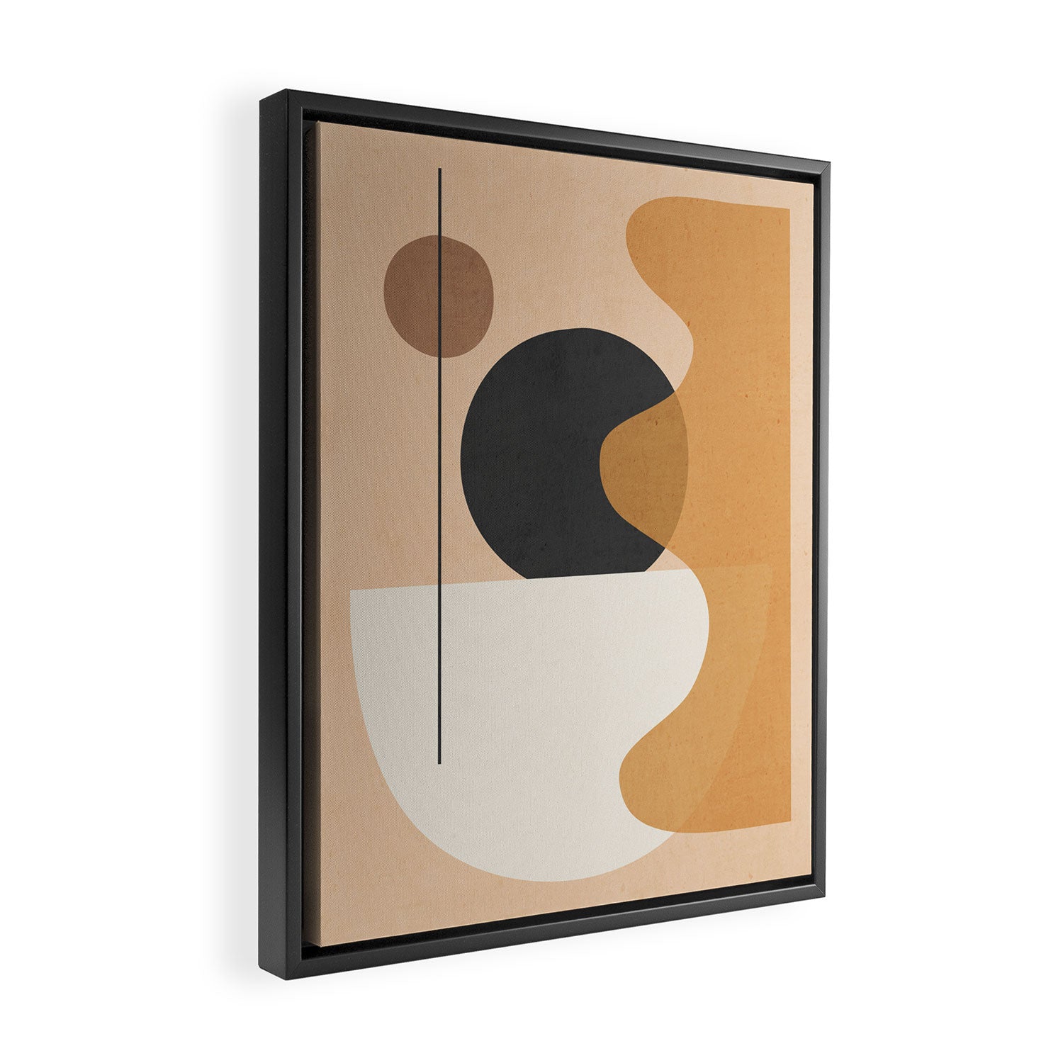 Abstract Art / Shapes 22 Framed Canvas Print Gallery Image 2