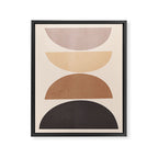 Abstract Art  Shapes 30 Framed Canvas Print Gallery Image 6