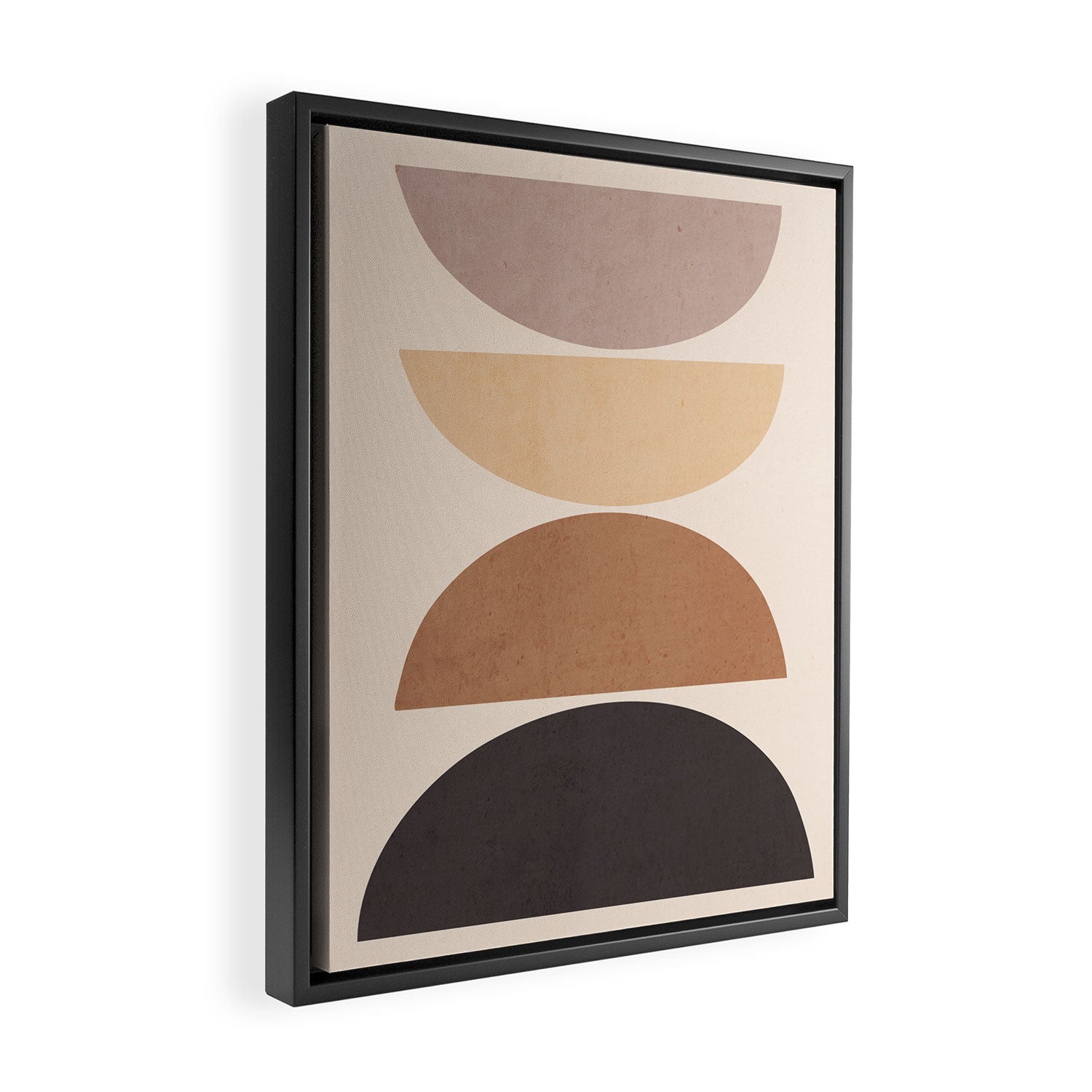 Abstract Art  Shapes 30 Framed Canvas Print Gallery Image 2