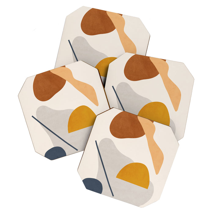 Abstract Art / Shapes 34 Coaster Gallery Image 1