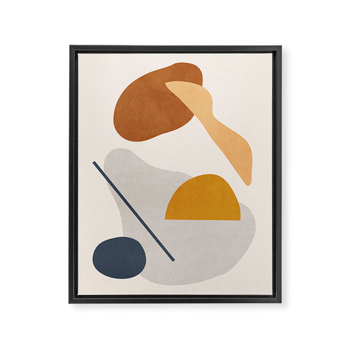 Abstract Art / Shapes 34 Framed Canvas Print Gallery Image 1