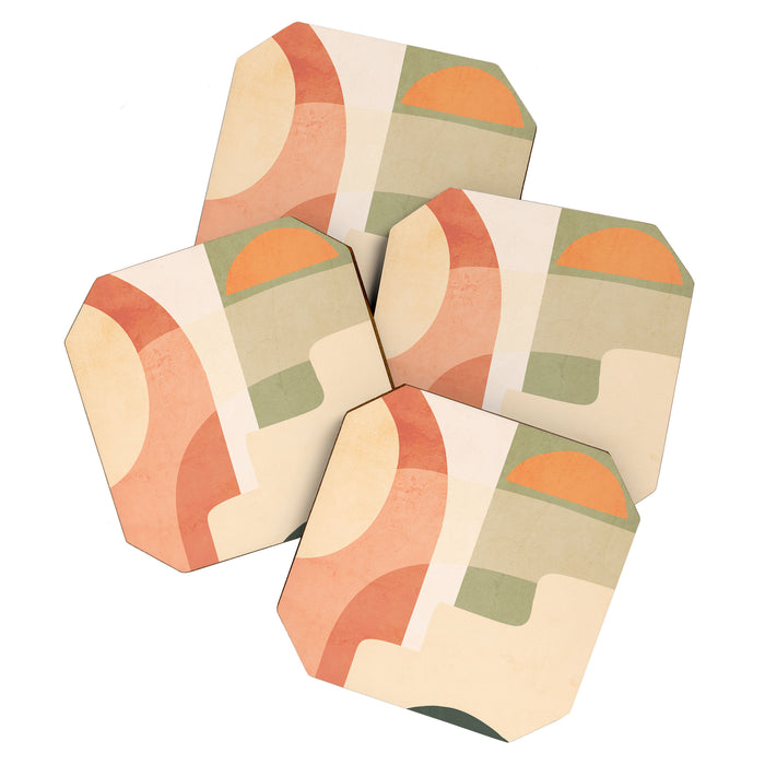 Abstract Art / Shapes 44 Coaster Gallery Image 1