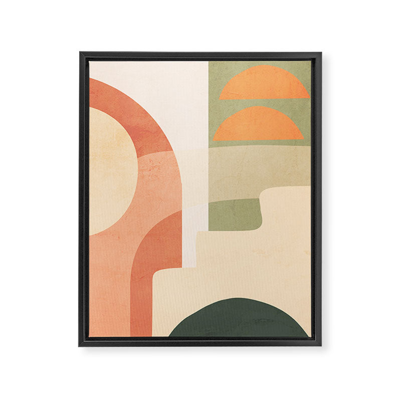 Abstract Art / Shapes 44 Framed Canvas Print Gallery Image 6