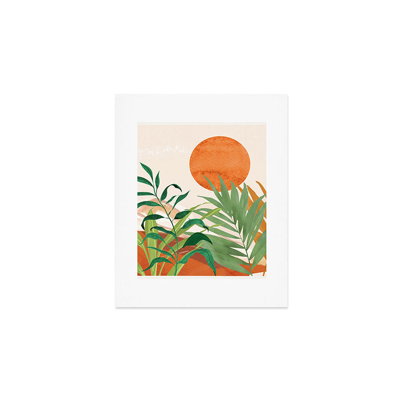 Abstract Art Tropical Garden 16 Art Print Gallery Image 1