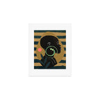 Abstract Art Tropical Girl Art Print Gallery Image 1