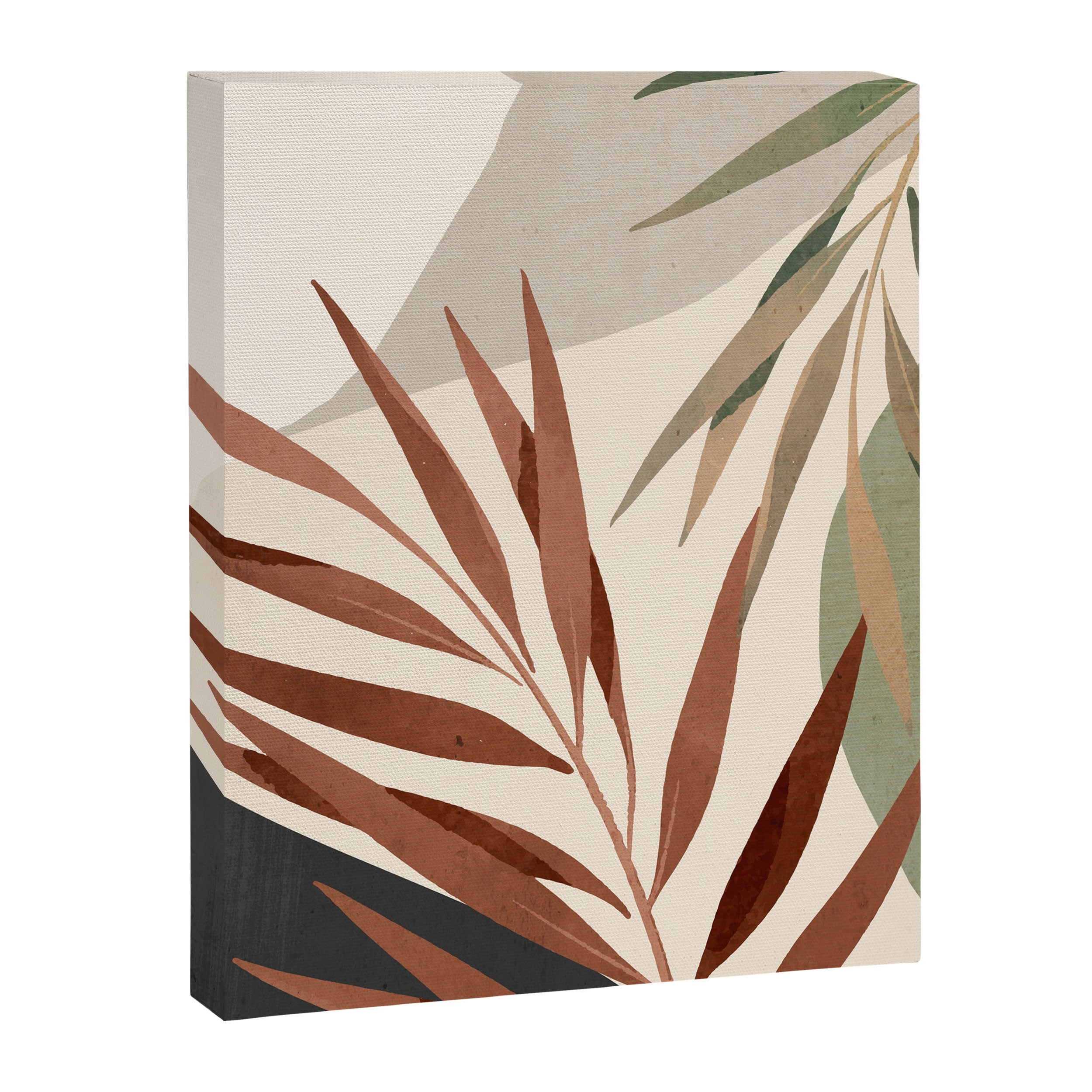 Abstract Art Tropical Leaves 11 Canvas Print Gallery Image 6