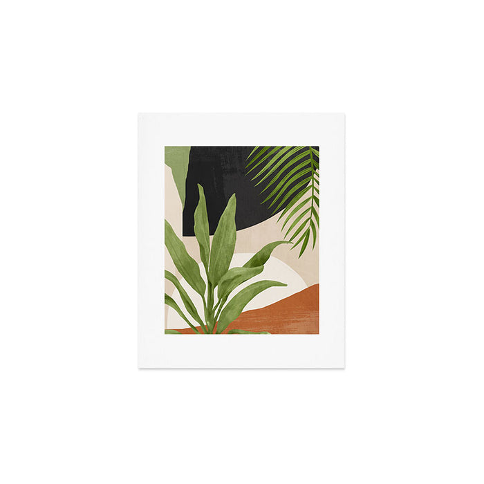 Abstract Art Tropical Leaf 11 Art Print Gallery Image 1