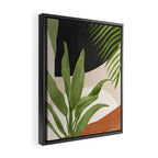 Abstract Art Tropical Leaf 11 Framed Canvas Print Gallery Image 2