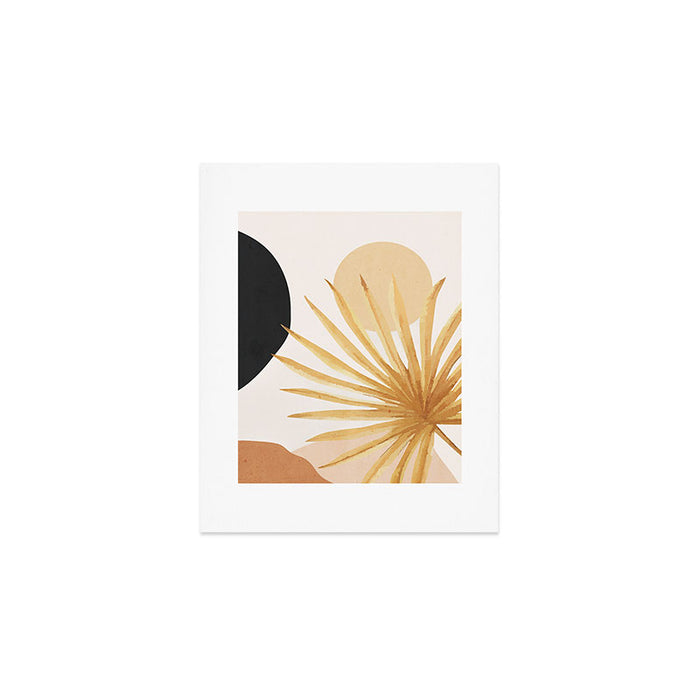 Abstract Art Tropical Leaf 14 Art Print Gallery Image 1