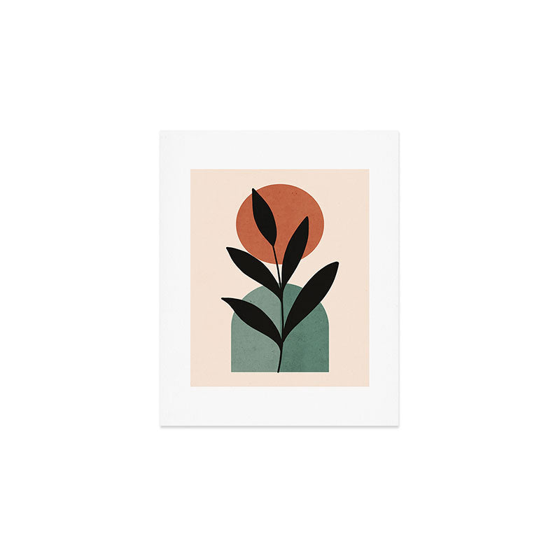Abstract Art Tropical Leaf 16 Art Print Gallery Image 1