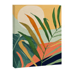 Abstract Art Tropical Leaves 118 Canvas Print Gallery Image 6