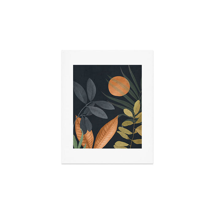 Abstract Art Tropical Leaves 119 Art Print Gallery Image 1
