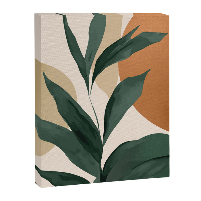 Abstract Art Tropical Leaves 147 Canvas Print Gallery Image 1