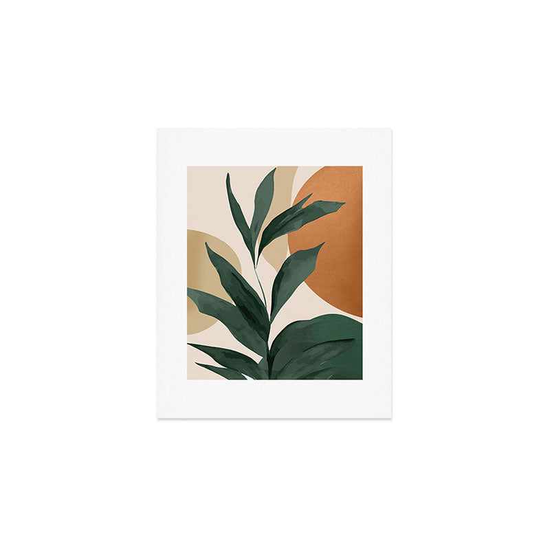 Abstract Art Tropical Leaves 147 Art Print Gallery Image 1