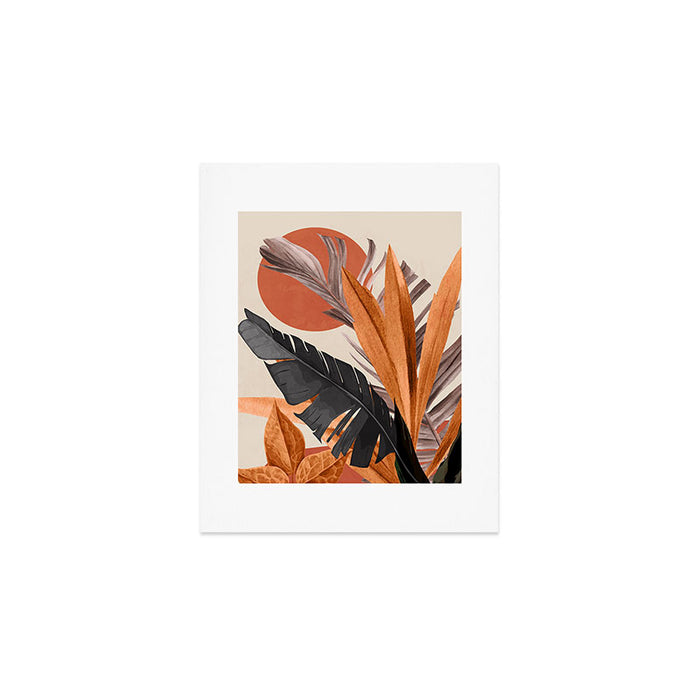 Abstract Art Tropical Leaves 160 Art Print Gallery Image 1