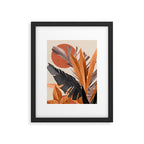 Abstract Art Tropical Leaves 160 Framed Art Print Gallery Image 5