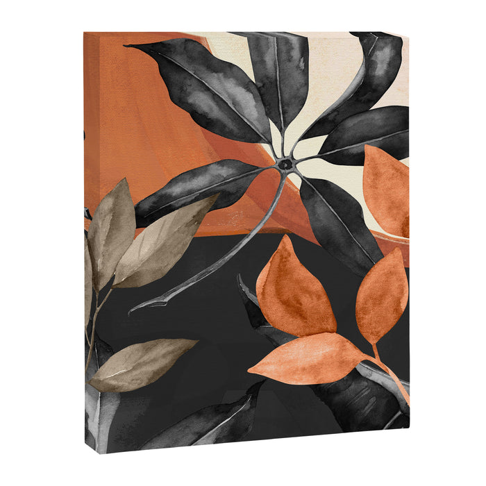 Abstract Art Tropical Leaves 161 Canvas Print Gallery Image 1