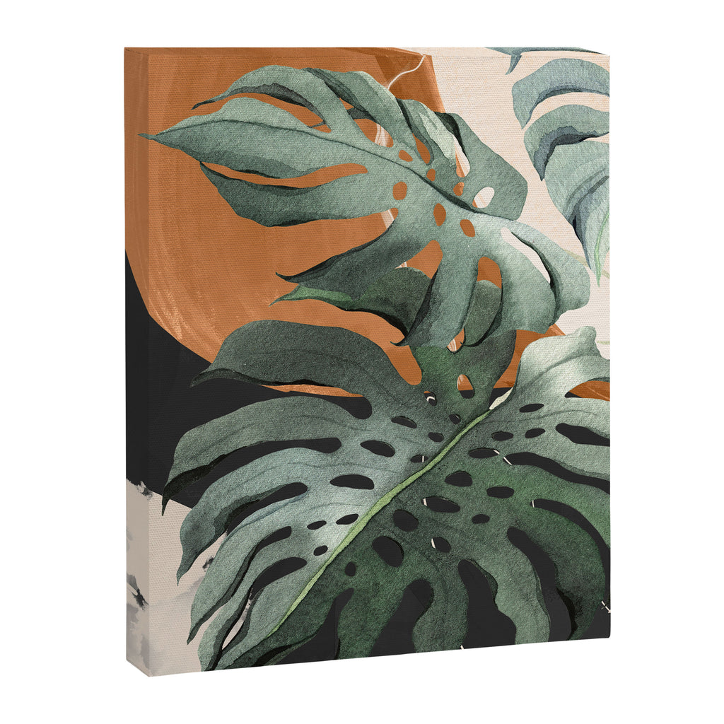 Abstract Art Tropical Leaves 162 Canvas Print Gallery Image 6