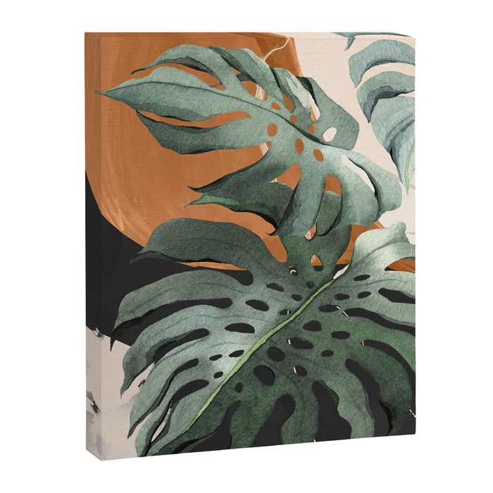 Abstract Art Tropical Leaves 162 Canvas Print Gallery Image 1