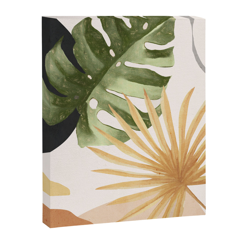 Abstract Art Tropical Leaves 22 Canvas Print Gallery Image 6