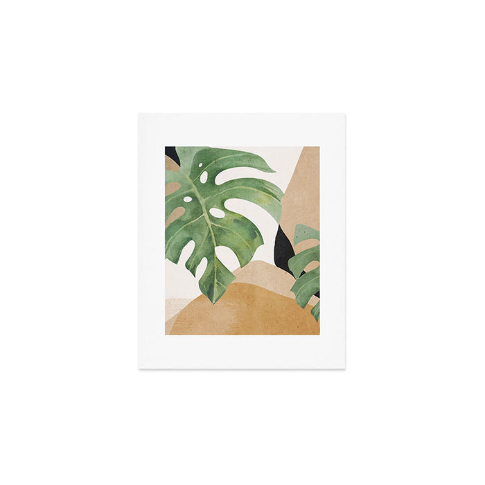 Abstract Art Tropical Leaves 3 Art Print Gallery Image 1