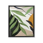 Abstract Art Tropical Leaves 39 Framed Canvas Print Gallery Image 6