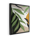 Abstract Art Tropical Leaves 39 Framed Canvas Print Gallery Image 2