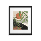 Abstract Art Tropical Leaves 46 Framed Art Print Gallery Image 5