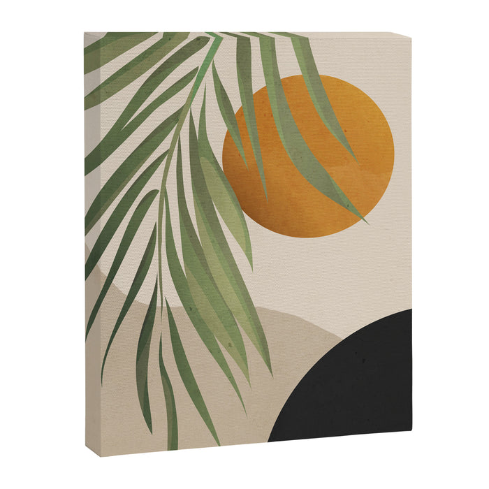 Abstract Art Tropical Leaves 47 Canvas Print Gallery Image 1