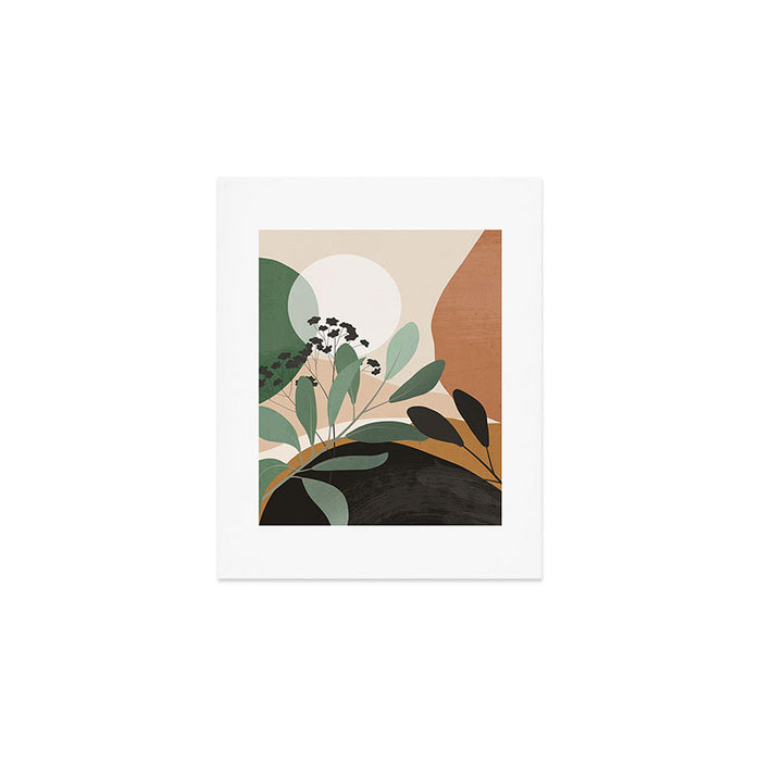 Abstract Art Tropical Leaves 52 Art Print Gallery Image 1