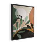 Abstract Art Tropical Leaves 52 Framed Canvas Print Gallery Image 2