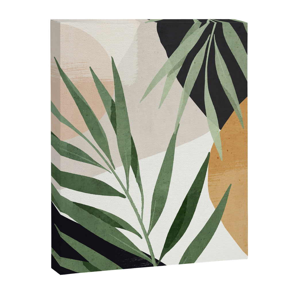 Abstract Art Tropical Leaves 72 Canvas Print Gallery Image 6