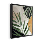 Abstract Art Tropical Leaves 72 Framed Canvas Print Gallery Image 2