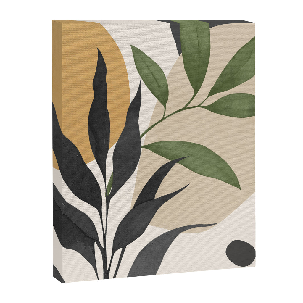 Abstract Art Tropical Leaves 74 Canvas Print Gallery Image 6