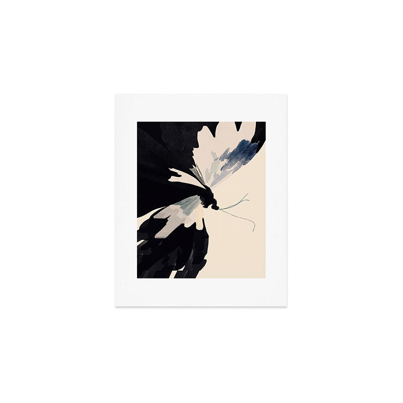 Abstract Butterfly Art Print Gallery Image 1