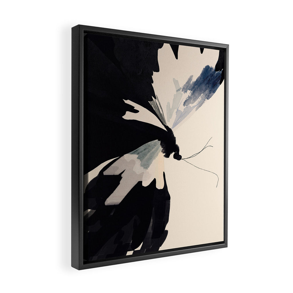 Abstract Butterfly Framed Canvas Print Gallery Image 2