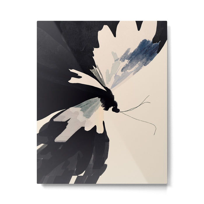 Abstract Butterfly Metal Print Gallery Image 1