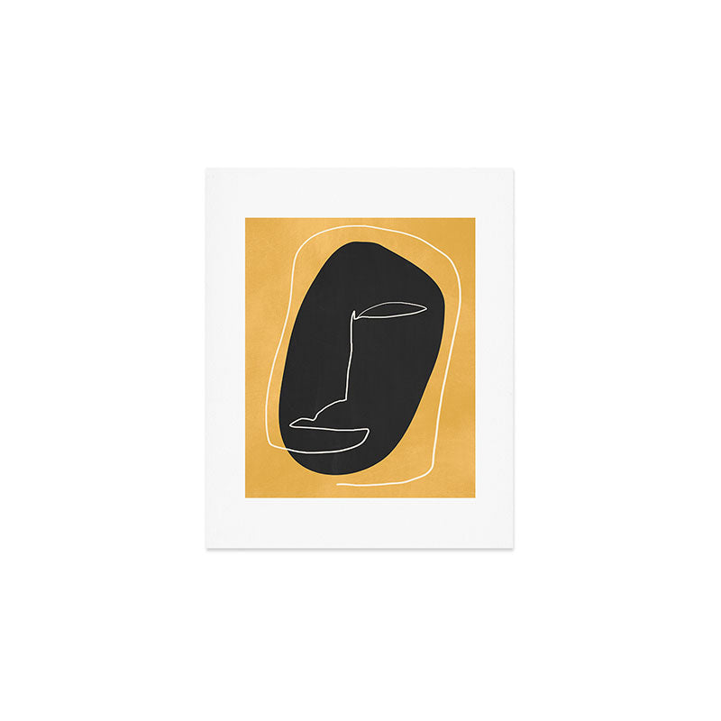 Abstract Face 10 Art Print Gallery Image 1