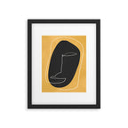 Abstract Face 10 Framed Art Print Gallery Image 5