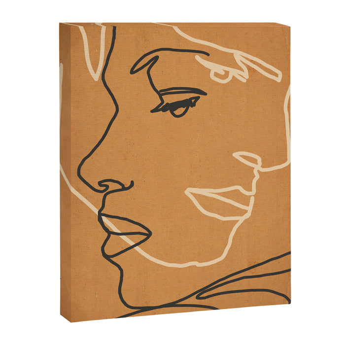 Abstract Face 15 Canvas Print Gallery Image 1