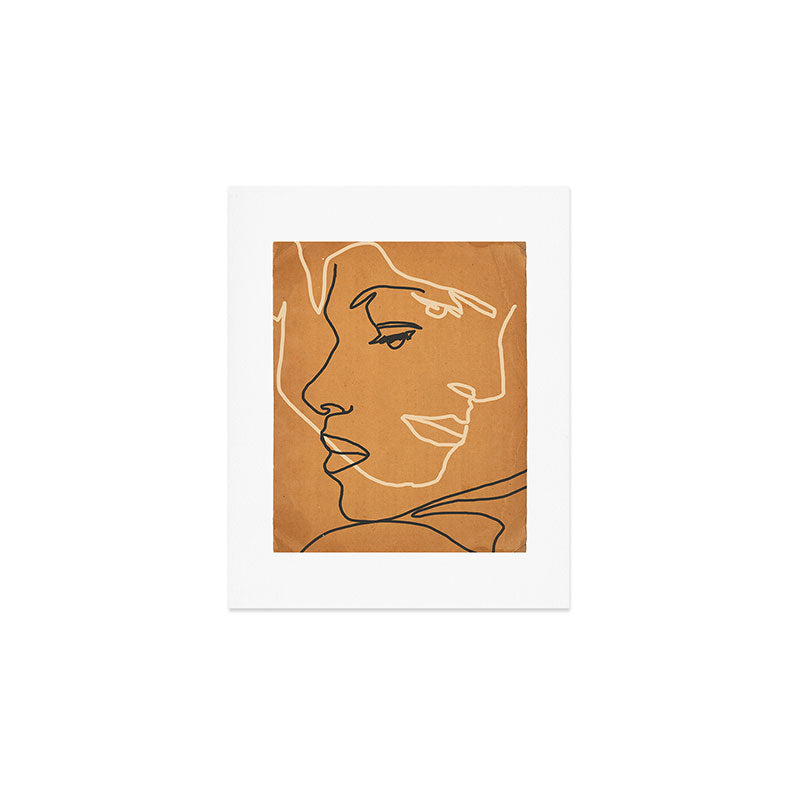Abstract Face 15 Art Print Gallery Image 1