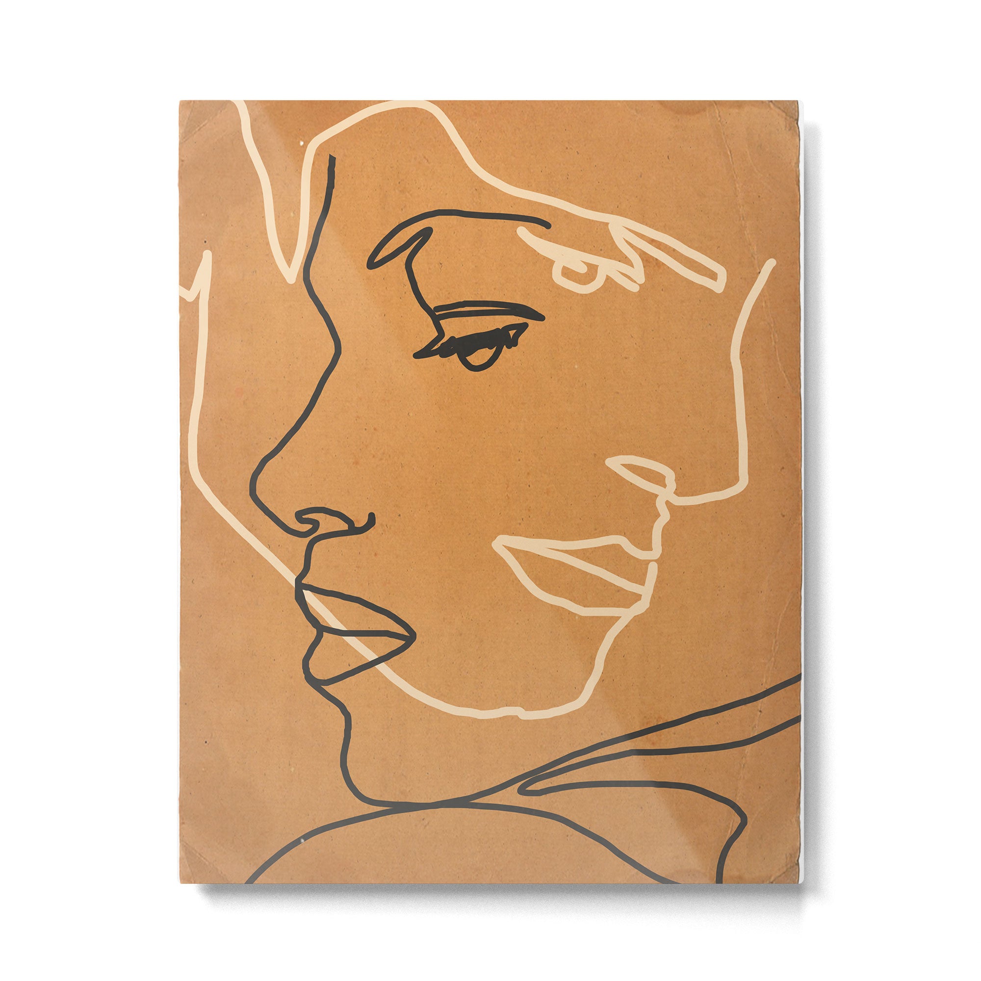 Abstract Face 15 Metal Print Gallery Image 4